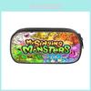 My Singing Monsters Pencil Case Nylon Storage For Students With Fun Cartoon Design