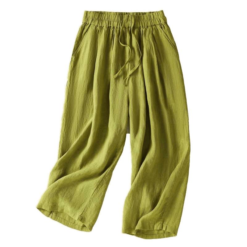 Women's Versatile Cotton Trousers
