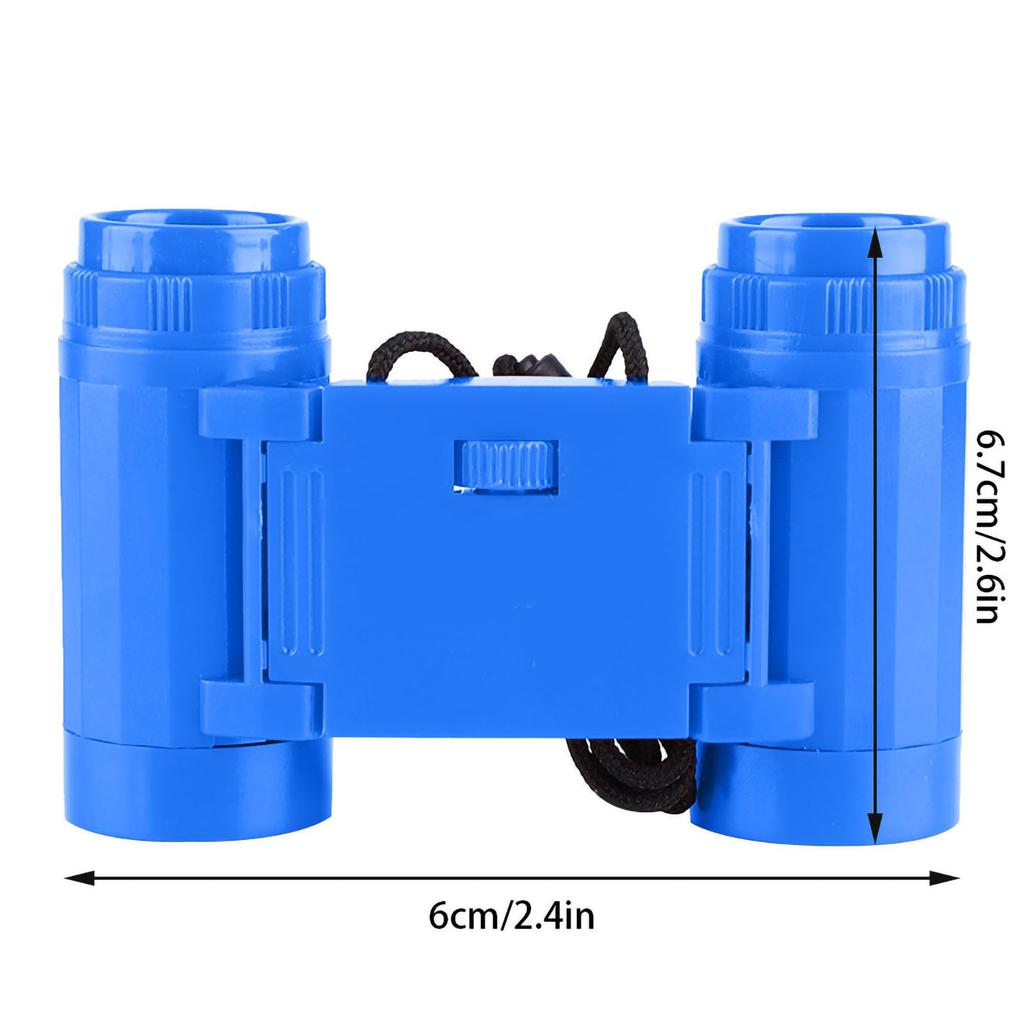 Foldable Outdoor Birding Binocular Children Telescope Set Child Kid Toy Gift Red