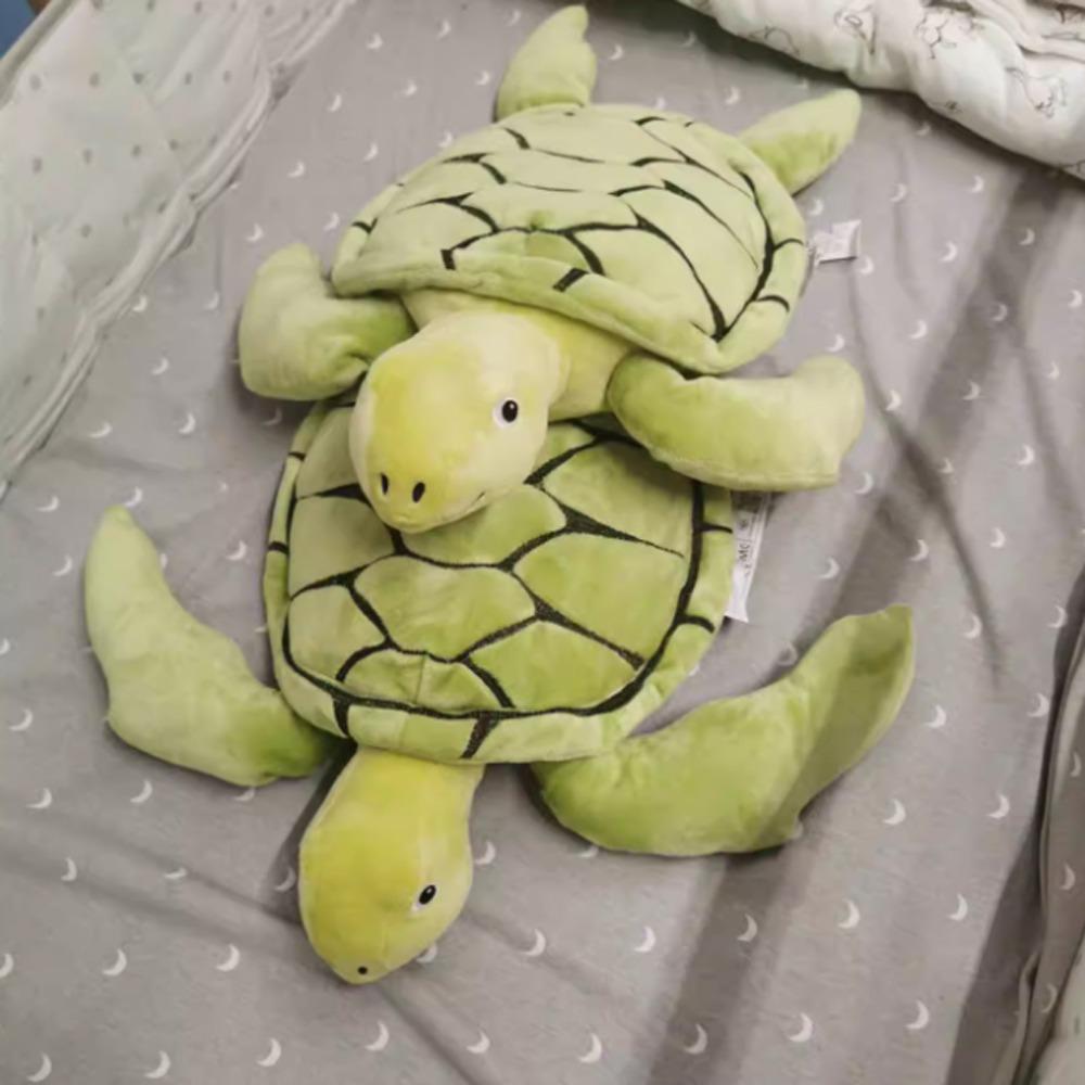 Stuffed Doll Tortoise Stuffed Toy Fluffy Animal Sea Turtle Pillow  Kids Birthday Christmas