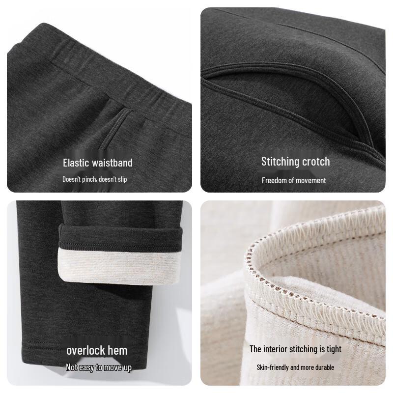 Baleno Men's Cashmere Silk Blend Thermal Long Johns