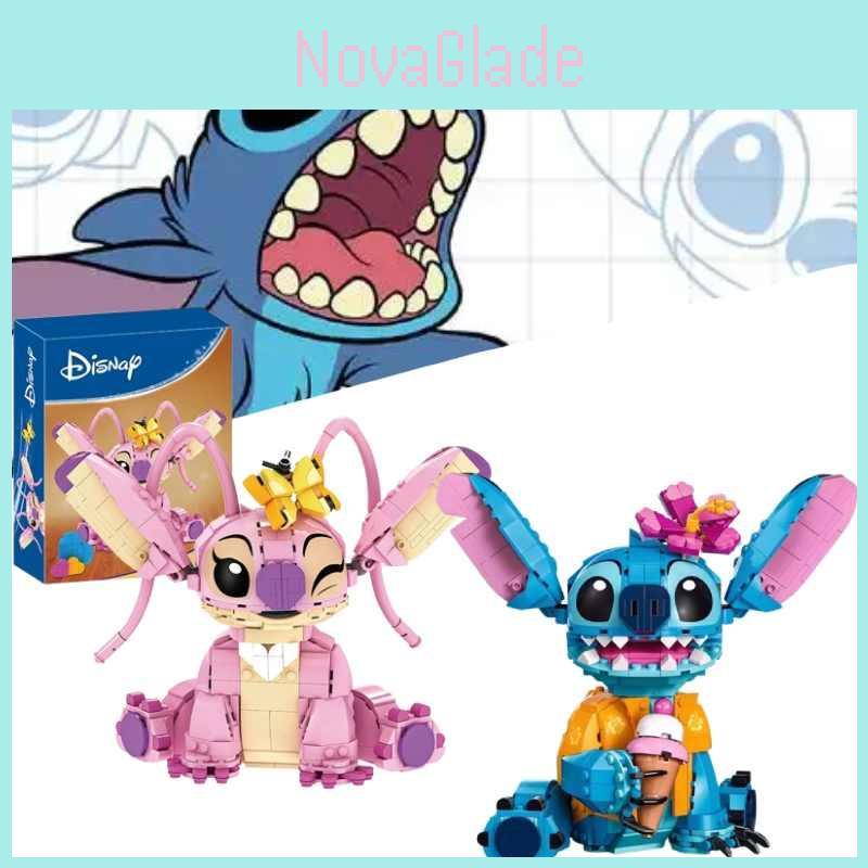 Disney Stitch 3d Block Puzzle With Diy Assembly For Children And Gift Use
