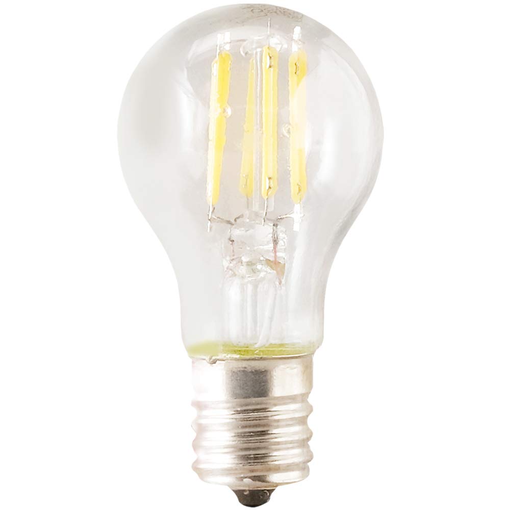 LED Filament Mini Krypton 40W Warm White Energy-Saving Bulb, Bulb, E17, Equivalent, 440lm, (LDA4L-G-E17-FC)