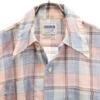 Golden Key 70s Vintage Check Pattern Short Sleeve Shirt M Multi Men's Used