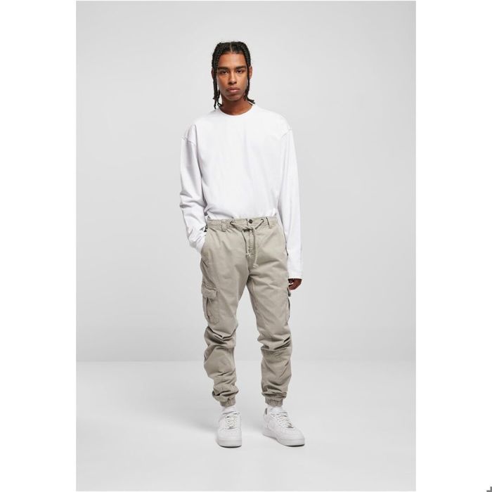 Pantalon cargo - Urban Classics - Grandes tailles - Couleur wolfgrey - Coupe décontractée - Pour homme