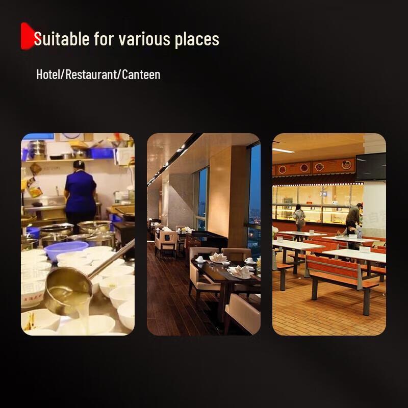 JINGRX Stainless Steel Large Wok Spatula