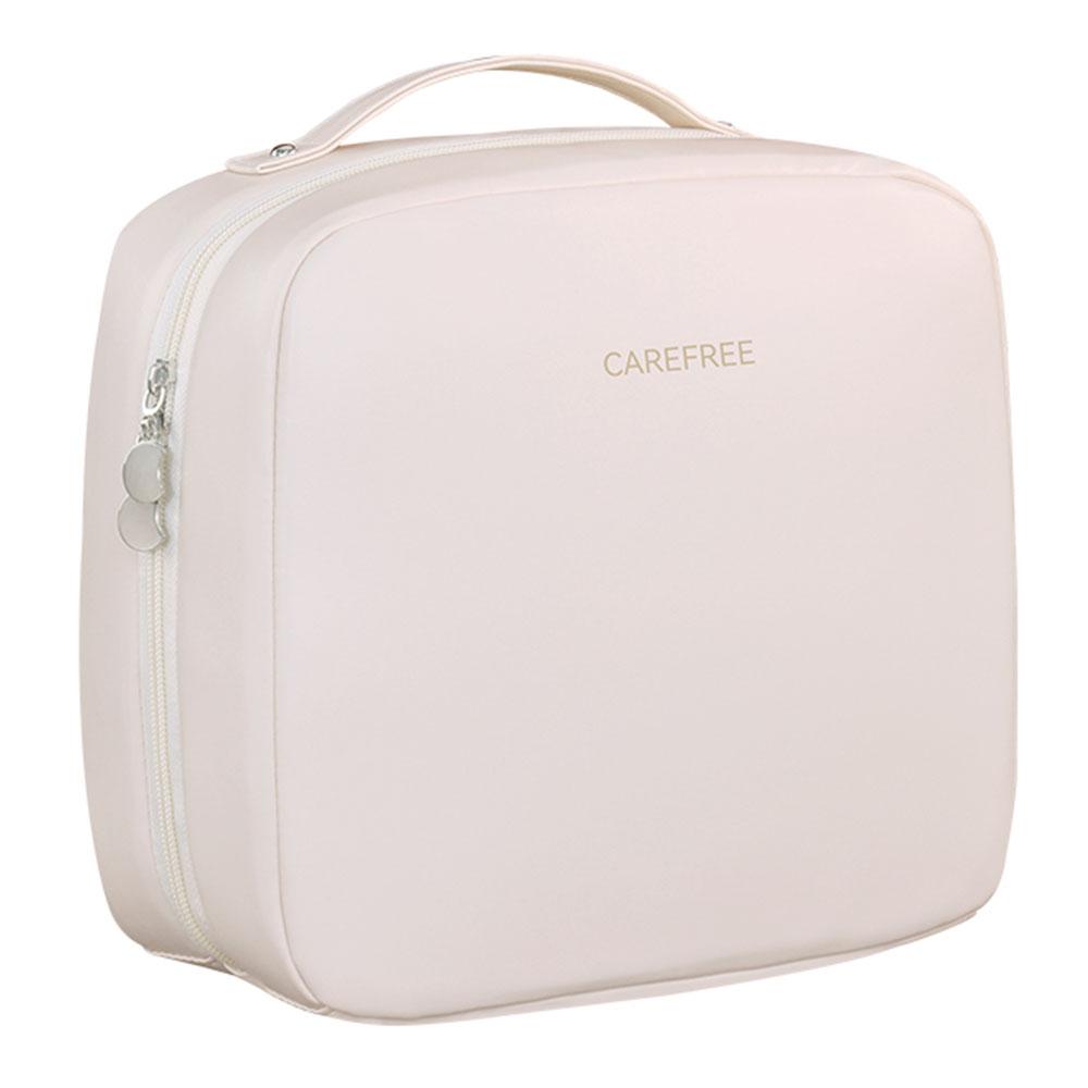 8098 Large Capacity Portable Makeup Bag For Travel Luxury Toiletry Organizer Double Layer Waterproof Cosmetic Case