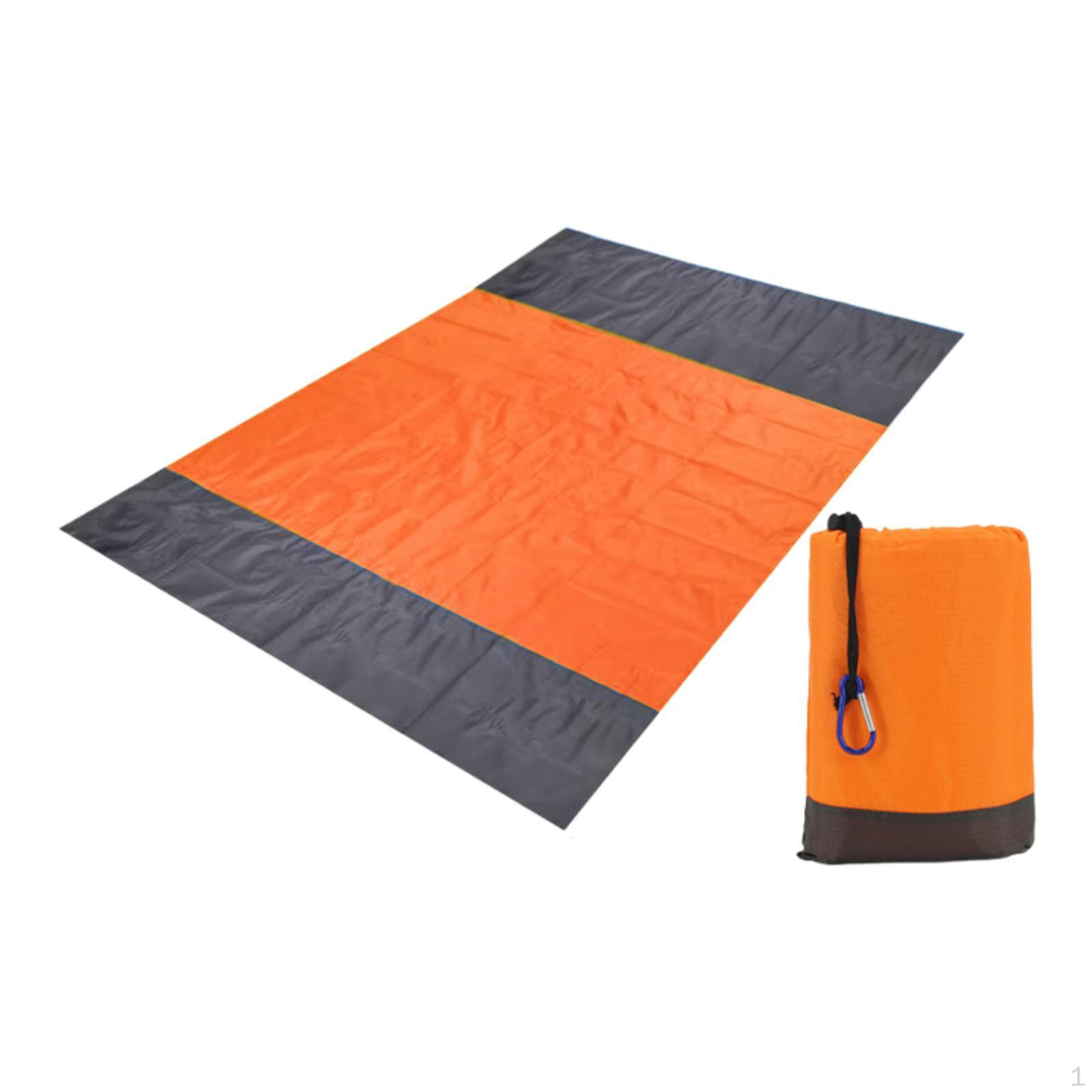 

Пляжный коврик Кемпинговый тент Легкий Удобный Износостойкий Многофункциональный Водонепроницаемый Плед S