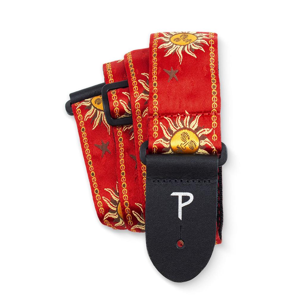 Jacquard Guitar Strap Perri's TWS-7010 SUNS-RED