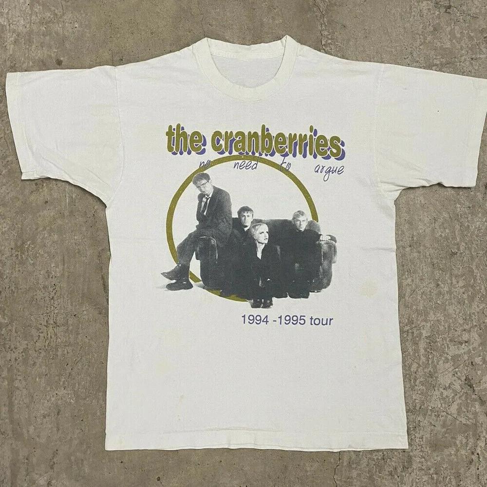 The Cranberries Rock Band White T-Shirt Cotton All Size Unisex T-Shirt XXXL