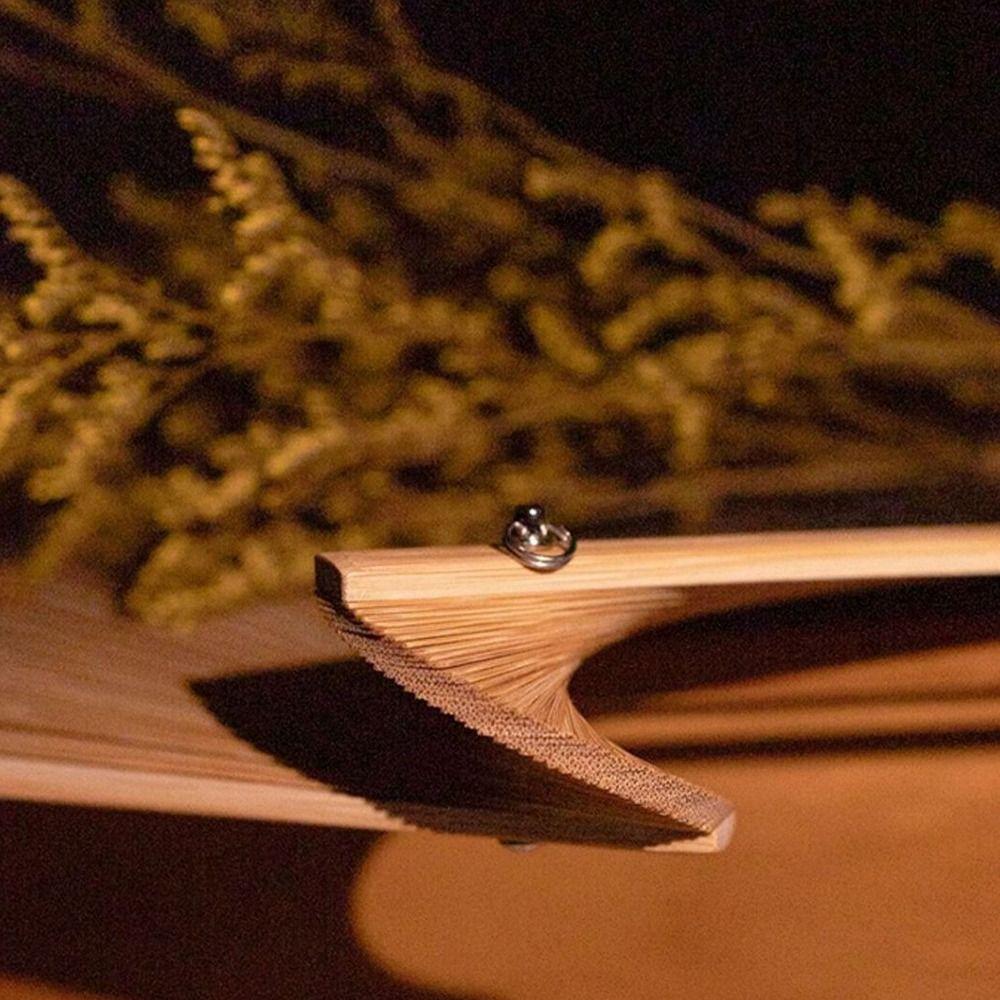 Chinese Style Solid Color Bamboo Fan Portable Exquisite Elegant Handheld Fans Retro with Random Tassel Tassel Folding Fan