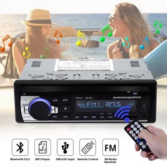 Premium Bluetooth V2.0 Car Radio Stereo Mp3 Player With Timeless Design And Mega Bass