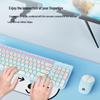 Fude 96-Key Wireless Keyboard Mouse Combo