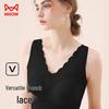 Mao Ren Women's Thermal Padded Lace Vest