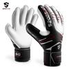 Sportout Youth&Adult Goalie Goalkeeper Gloves,Strong Grip for The Toughest Saves, with Fingerave& 4+3MM Latex