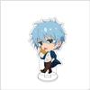 10CM Anime Mashle: Magic and Muscles Figure Stand Model Mash Burnedead/Lance Crown Cute Desk Decor Standing Sign Gifts