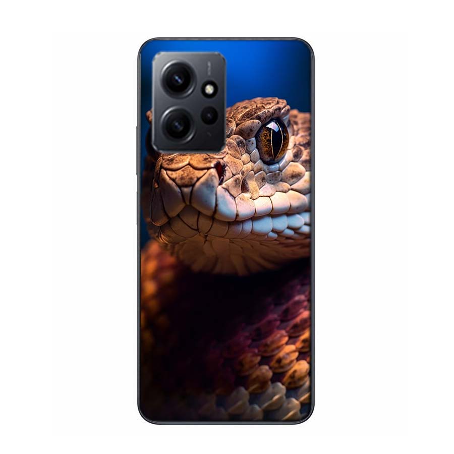 Forest Vipers And Pythons Phone Case For Redmi 12 13C 12C 15C 9 10 10C Note 13 Pro Plus 14 15 Pro 9T 9C 9A TPU Soft Cover Clear
