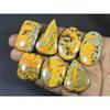 260Cts. Natural Bumble Bee Jasper Mix Cabochon Loose Gemstone 06 Pcs Lot C-2237