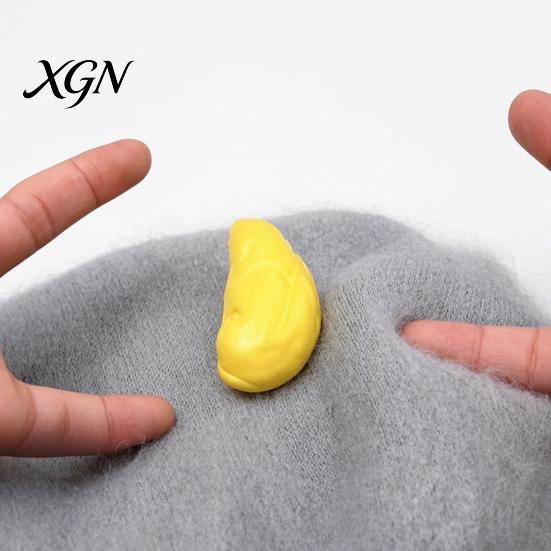 Stretchy Durian Squeeze Toy Simulated Pulp Toy, Fake Fidget for Stress Relief & Relaxation, Realistic Fruit Sensory Adults and Kids Relaxing