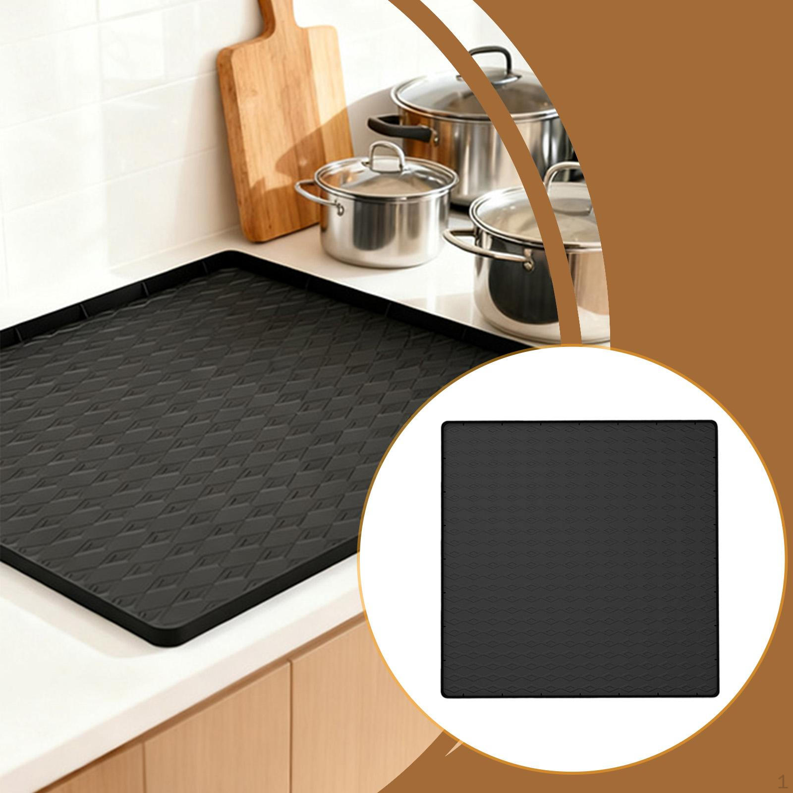 

Mat for Tumble Dryer, Waterproof Silicone Cover, Non-Slip And Washing Machine, Ideal M чёрный