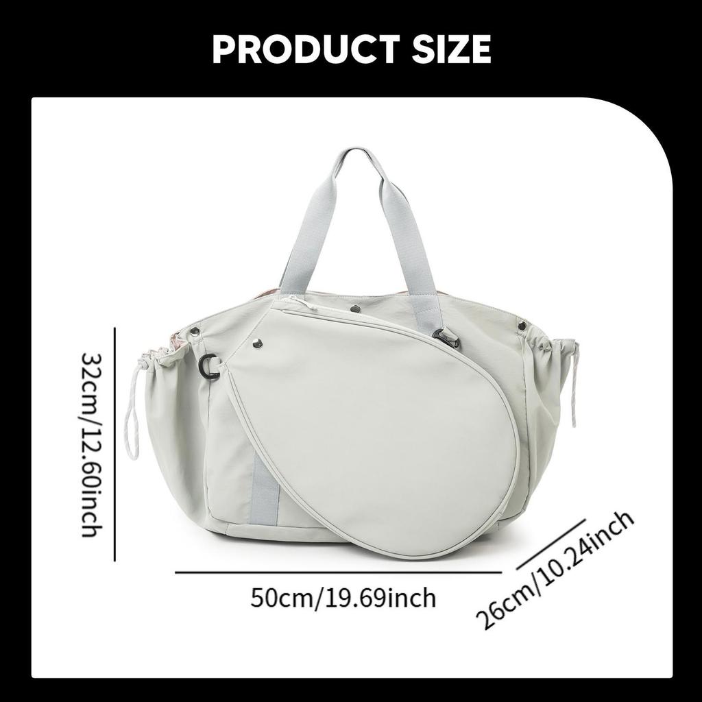 , Badminton Racket Bag, Accessory Case, And Lightweight Material, Ideal