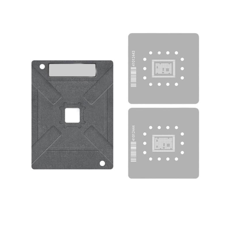 Steel Chip Repair Plate Component for Reballing Tasks, Electronics Repair Work, and Focused Chip Service Activity