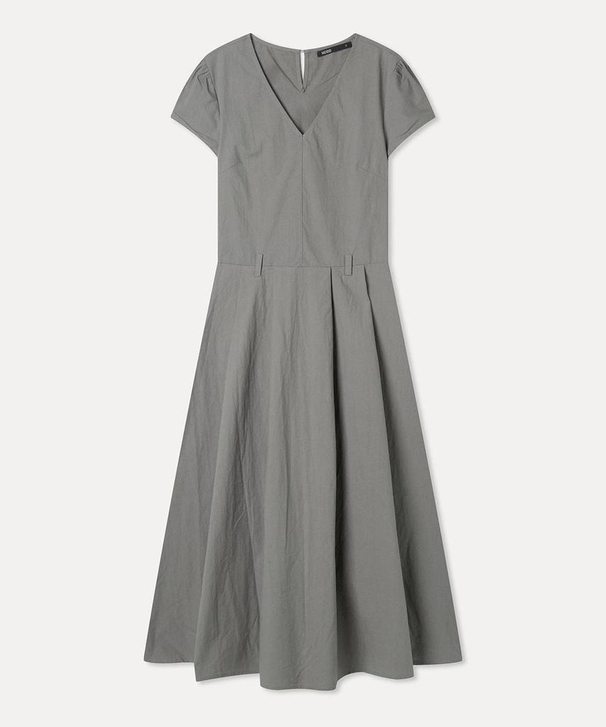 MIXXO V-Neck Long Dress_Miwowg90As