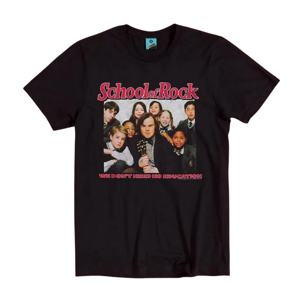 School of Rock Unisex Adult We DonÂ´t Need No Education T-Shirt