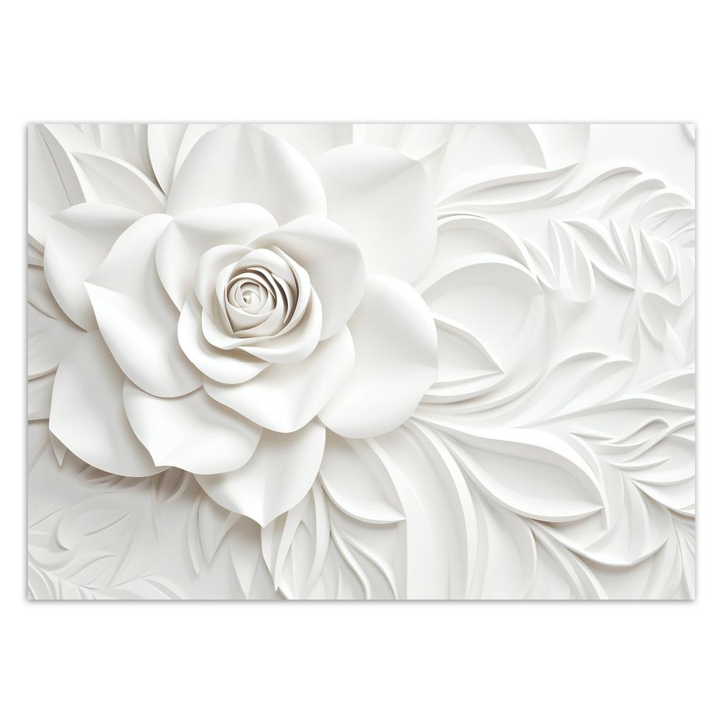 Wallpaper Rose Blossom 3D