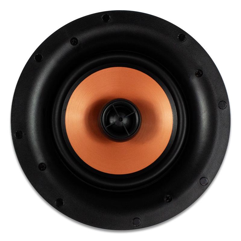 6-inch Recessed Ceiling Speaker with Self-Suction Grille for Home Theater