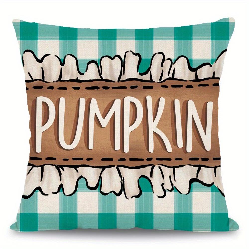 

Домашний декор Осенние подушки-гномы и тыквы Узор Наволочка Подходит для дивана Спальни Автомобиля Наволочка 40x40cm