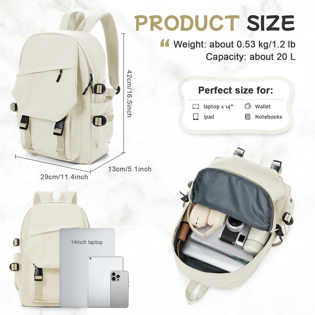 Large Capacity Double Shoulder Bag, Fashion Casual Nylon Laptop Backpack Student Backpack, Mens Stylish Outdoor Travel Backpack