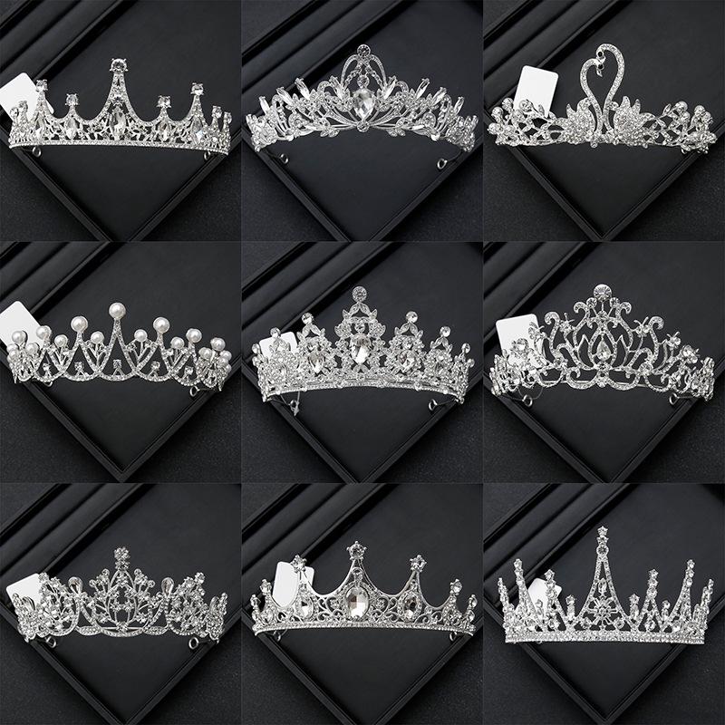 Strass-Tiara: Braut, 18. Geburtstag, Prinzessin & Kind Haarschmuck