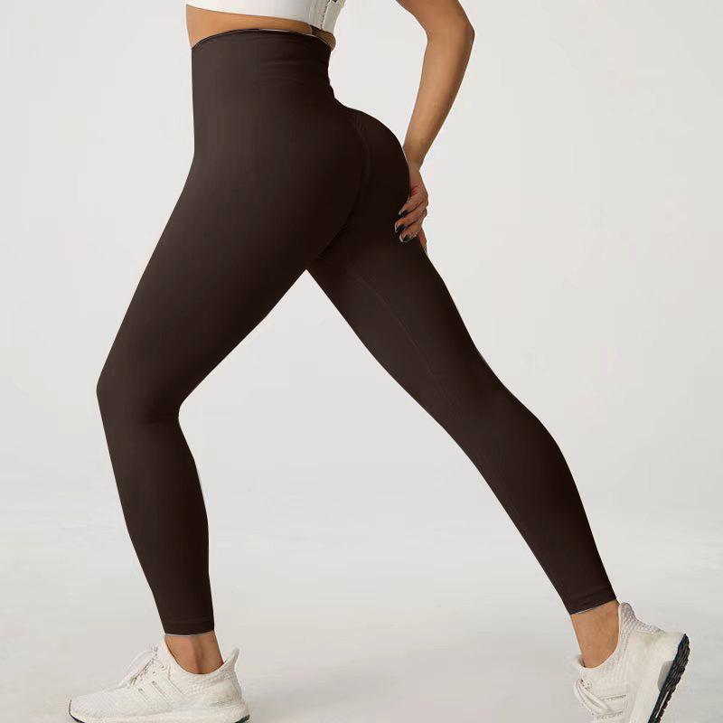 Spring Peach Hip Yoga Trousers Sports Cycling Pants Quick-drying Yoga Clothes High Waist Tight Fitness Pants