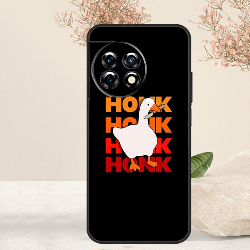 Cartoon Funny Goose Case For OnePlus 15R 13R 13T 15 13 12 12R 11 10T 8 9 10 Pro Nord 5 CE 4 3 Lite N20 N30 Cover
