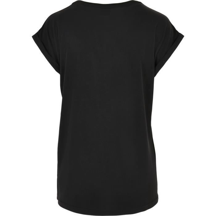 T-shirt femme - Urban Classics - Modal - Noir - XL - Manches courtes