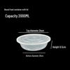 Deshangyuan Disposable Microwavable Food Containers with Flat Lids