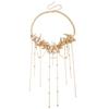 Unique Design Shell and Tassels Crosses Choker Necklace Neck Adornment Perfect for Women Seeking Style