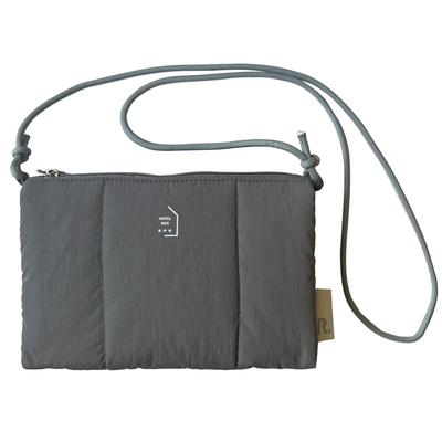 1116 Fluffy Mini Tote Bag EU Sacoche [Rootote] Intrip-A (05 Gray)