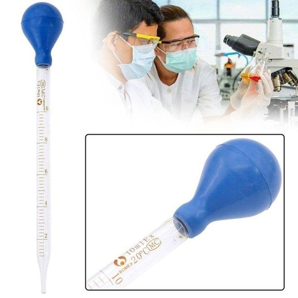 Blau Mit Skala 10ml Pipette Gummikopf Skala Tropfer Glaspipetten