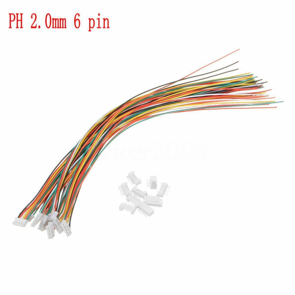 Set Maschio Femmina Con Filo 50 Set Connettori JST XH 2,5-3 Pin Per Batterie - Spinotto Maschio/femmina Con Cavo Da 100mm, Ideale Per Fai Da Te Connettore Batteria 3 Pin