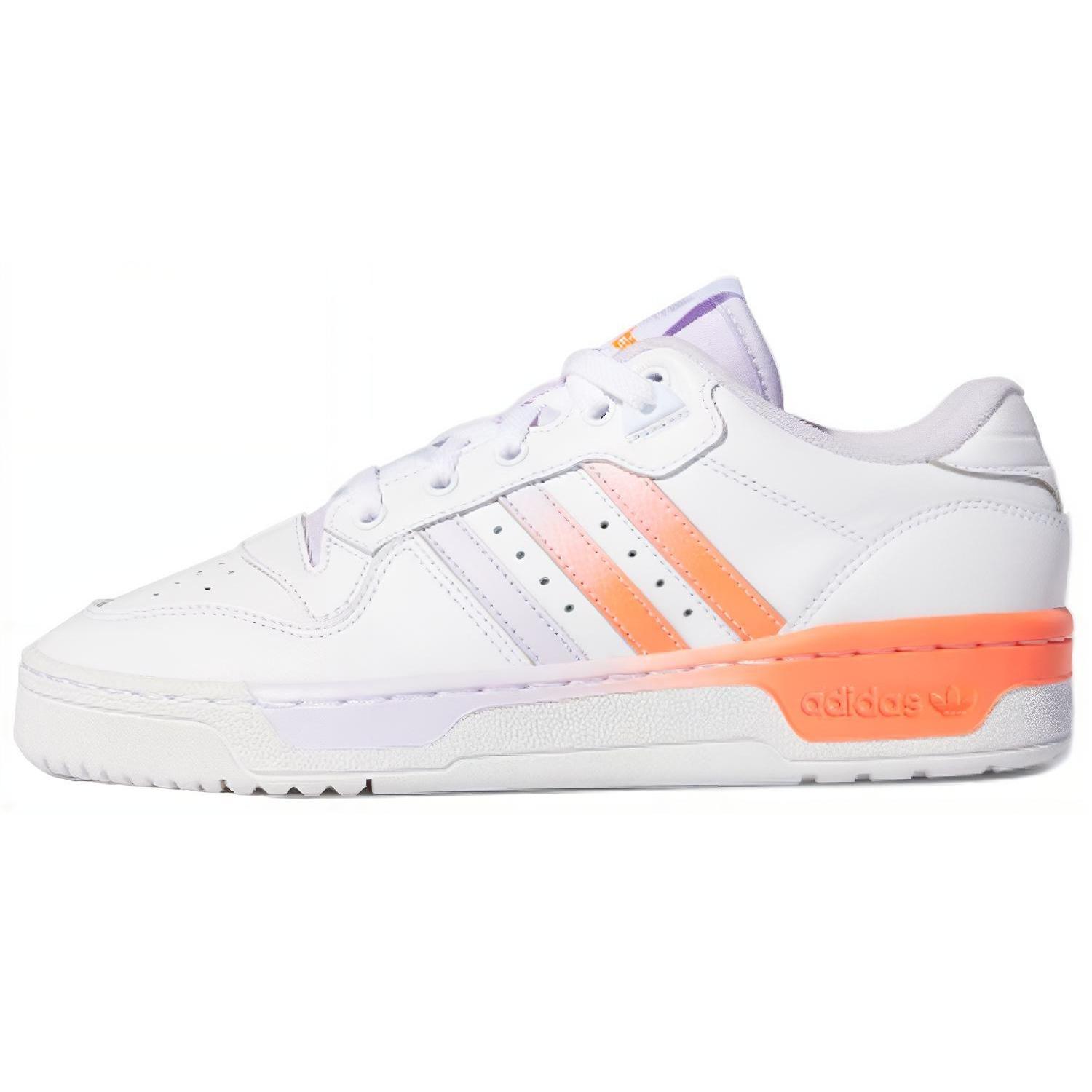 (WMNS) adidas Rivalry Low White Orange Purple Women s EH2188 EU 38⅔