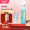 Dentist Pro Orthodontic Concave Soft Bristle Toothbrush