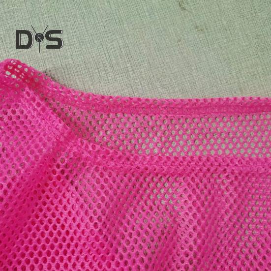 Women Fishnet T Shirt Hollow Out Solid Color Loose Round Neck Three Quarter Sleeve Pullover See Through Nightclub Party Dance Top