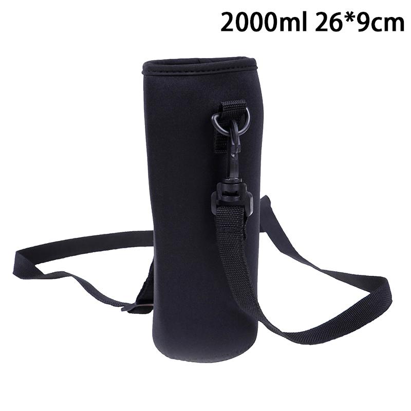2000Ml Water Bottle Sleeve Insulator Sleeve Bag Thermos Case Pouch Portable Glass Bottle Vacuum Cup Mug Accessories
