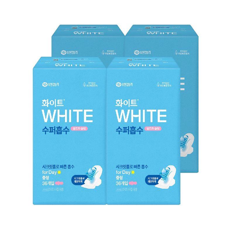 

White Soft Cover Medium 36ct x 4