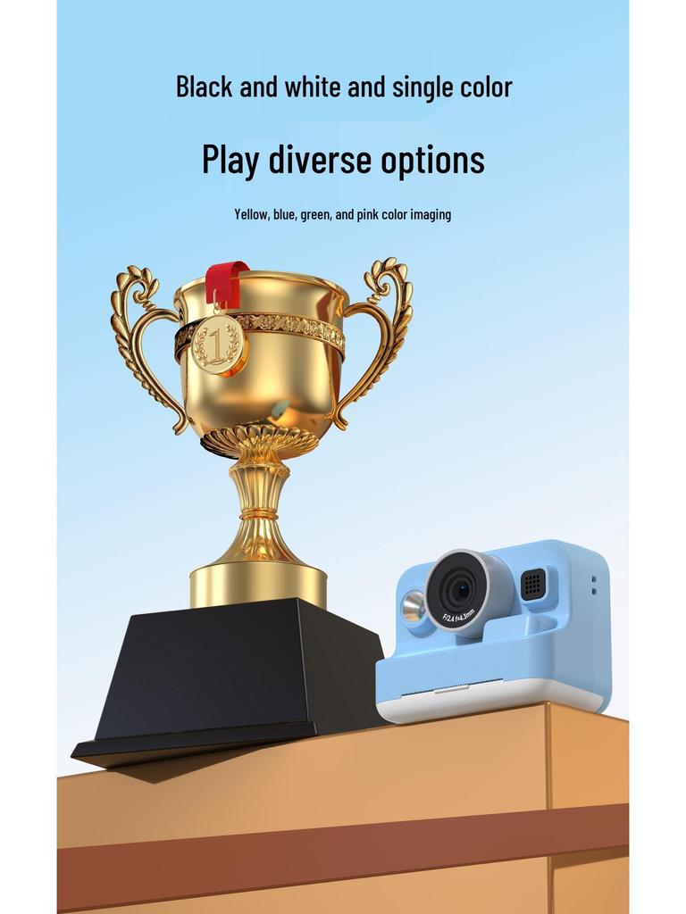 Polaroid Kinder Digitalkamera & Sofortdrucker - Pädagogisches Geburtstagsgeschenk Spielzeug