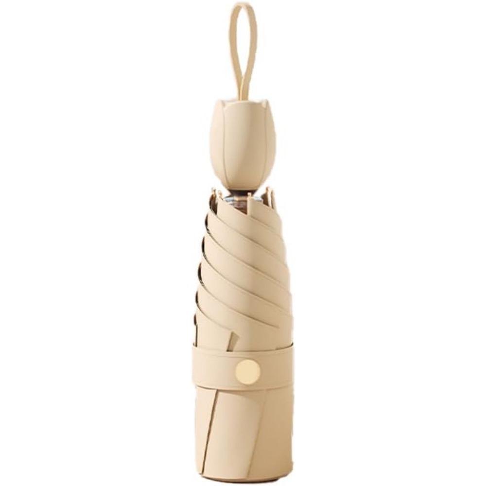 Mini Umbrella For Purse, Small Travel Umbrella Compact Waterproof Umbrella for Light Rain, Suitable for Women Purse and Pocket