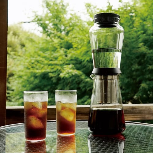 HARIO Water Dripper/Slow Drip Brewer Drop SBS-5B Black