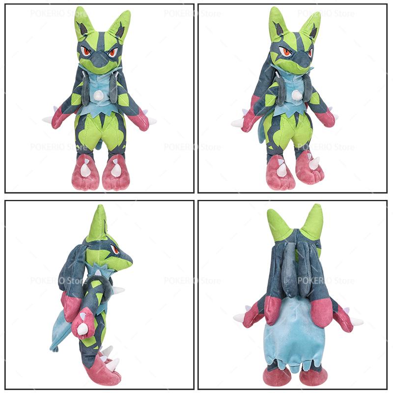 Hot Pokemon Plush Toy Shiny Mega Lucario Alolan Vulpix Togepi Plush Toy Cartoon Vileplume Beedrill Peluche Dolls Kids Gift